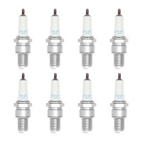 8 Zündkerzen mit Flachdichtsitz NGK Quick...