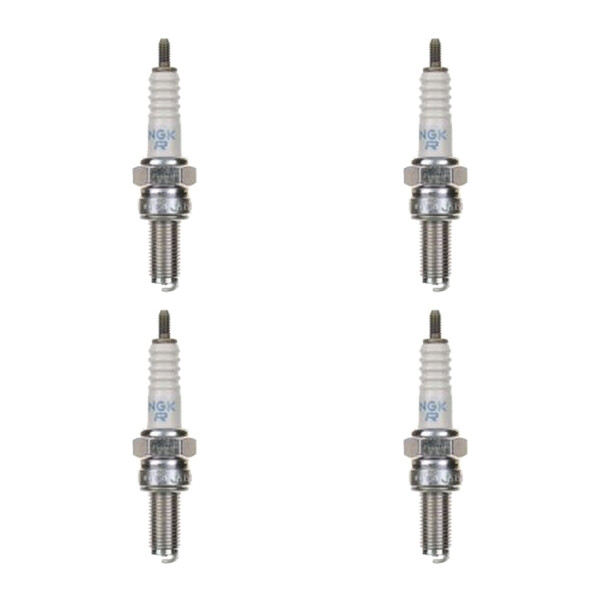 4 Spark Plugs with flat seal seat NGK Quick for YAMAHA and others