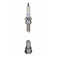 4 Spark Plugs with flat seal seat NGK Quick for YAMAHA...