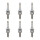 6 Spark Plugs with flat seal seat NGK Quick for YAMAHA and others