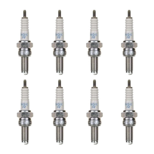 8 Spark Plugs with flat seal seat NGK Quick for YAMAHA and others