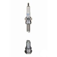 8 Spark Plugs with flat seal seat NGK Quick for YAMAHA...