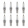 8 Spark Plugs with flat seal seat NGK Quick for YAMAHA and others