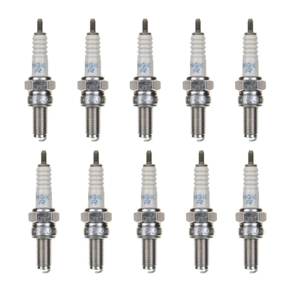 10 Spark Plugs with flat seal seat NGK Quick for YAMAHA and others