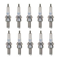 10 Spark Plugs with flat seal seat NGK Quick for YAMAHA...