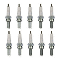 10 Spark Plugs with flat seat NGK Quick IAM-Expertise for...