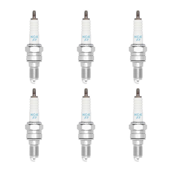 6 Spark Plugs 1-mass electrode NGK Quick Aftermarket Expertise for HONDA