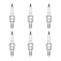 6 Spark Plugs 1-mass electrode NGK Quick Aftermarket...