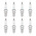 8 Spark Plugs with flat seal seat NGK Quick for HONDA and others