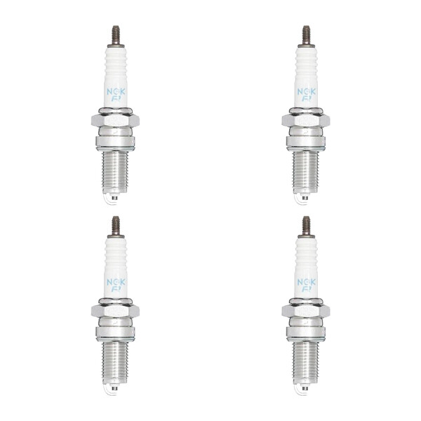 4 Zündkerzen mit Flachdichtsitz NGK Quick Aftermarket-Expertise für u.a. YAMAHA