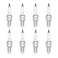 8 Zündkerzen mit Flachdichtsitz NGK Quick...