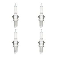 4 Zündkerzen mit Flachdichtsitz NGK Quick...