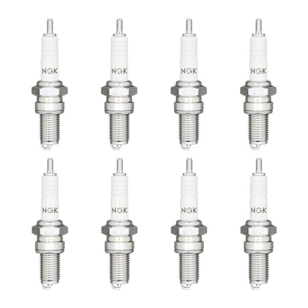 8 Zündkerzen mit Flachdichtsitz NGK Quick Aftermarket-Expertise für u.a. YAMAHA