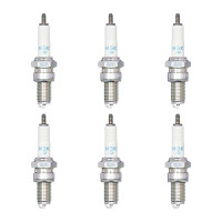 6 Spark Plugs with flat seal seat NGK Quick for YAMAHA and others