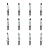 12 Spark Plugs with flat seal seat NGK for MAZDA CX-5 and...