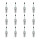 12 Spark Plugs with flat seal seat NGK for MAZDA CX-5 and others
