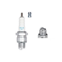 2 Spark Plugs with flat seal seat NGK Quick for YAMAHA...