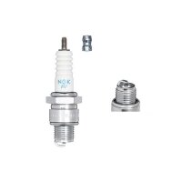 2 Spark Plugs with flat seal seat NGK Quick for YAMAHA...