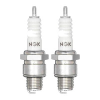 2 Zündkerzen mit Flachdichtsitz NGK Quick...