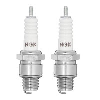 2 Spark Plugs with flat seal seat NGK Quick for MERCURY...