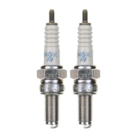 2 Spark Plugs with flat seal seat NGK Quick for YAMAHA...