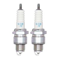 2 Spark Plugs with flat seal seat NGK Quick for SUZUKI...