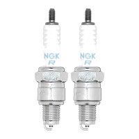 2 Zündkerzen mit Flachdichtsitz NGK Quick...