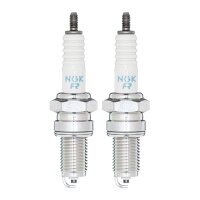 2 Zündkerzen mit Flachdichtsitz NGK Quick...