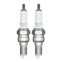 2 Spark Plugs with flat seal seat NGK Quick Aftermarket...
