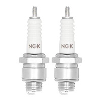 2 Spark Plugs with flat seal seat NGK Quick for KUBOTA...