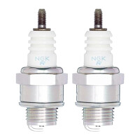 2 Zündkerzen mit Flachdichtsitz NGK...