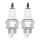 2 Spark Plugs with flat seal seat NGK suitable for YAMAHA and others