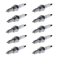 10 Spark Plugs with flat seat NGK aftermarket expertise...