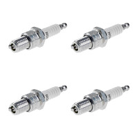 4 Spark Plugs with flat seal seat NGK for RENAULT 12 and others