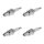 4 Spark Plugs with flat seal seat NGK for RENAULT 12 and others