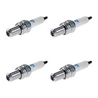 4 Spark Plugs with flat seal seat NGK aftermarket...