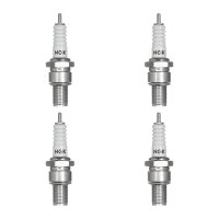 4 Zündkerzen mit Flachdichtsitz NGK...