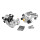 Bremssättel-Set hinten links/rechts 1-Kolben Ø 40 mm HELLA für u.a. BMW 1er