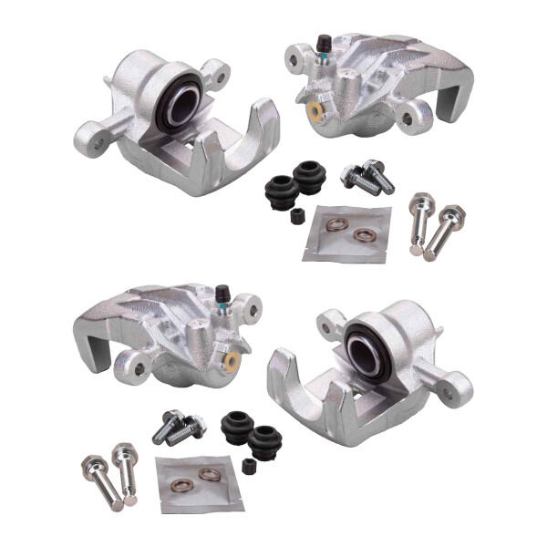 Bremssättel-Set hinten links/rechts 1-Kolben Ø 34 mm HELLA für u.a. KIA CEED