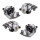 Bremssättel-Set hinten links/rechts Faustsattel Ø 40 mm HELLA für u.a. BMW 1er
