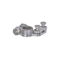 10 Battery Terminal Clamps right Ø15.9mm brass part HELLA for diff vehicles
