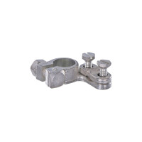 10 Battery Terminal Clamps left Ø17.5mm brass part...