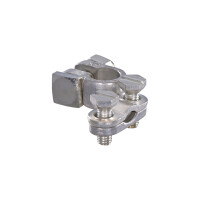 5 Batteriepolklemmen links Ø 12,8 mm Messing Pressteil HELLA für diverse Fzg.