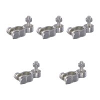 5 Batteriepolklemmen Ø 15,9 mm Messing Pressteil...