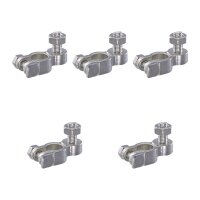 5 Batteriepolklemmen Ø 15,9 mm Messing Pressteil...