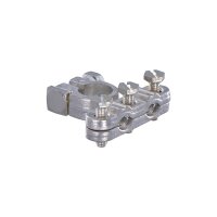 5 Batteriepolklemmen Mitte Ø 17,5 mm Messing Pressteil HELLA für diverse Fzg.