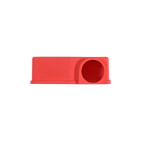 10 Covers Battery Terminal Clamp Ø 17mm TPE outlet right HELLA for diff vehicles