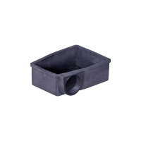 10 Covers Battery Terminal Clamp Ø 17mm TPE outlet right HELLA for diff vehicles