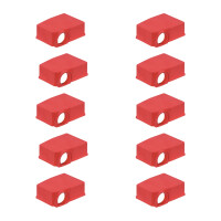 10 Covers Battery Terminal Clamp Ø 17 mm TPE...
