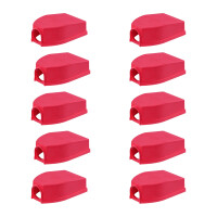 10 Covers Battery Terminal Clamp Ø17mm TPE outlet...